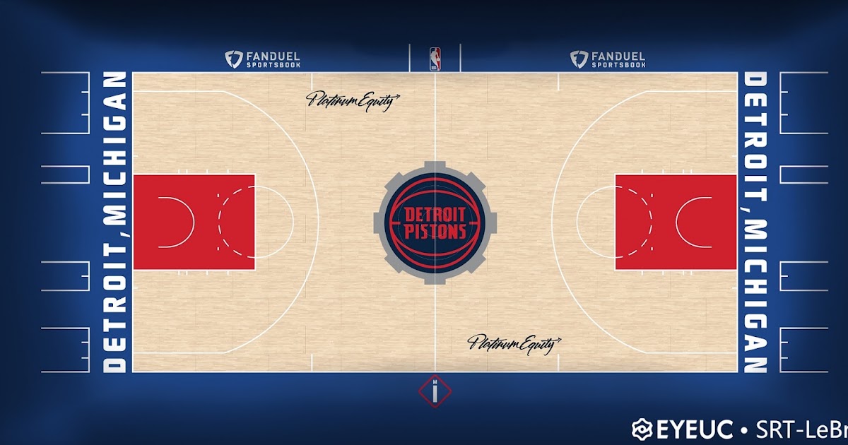 NBA2K21 Detroit Pistons 2021 City Court Concept by SRTLebron