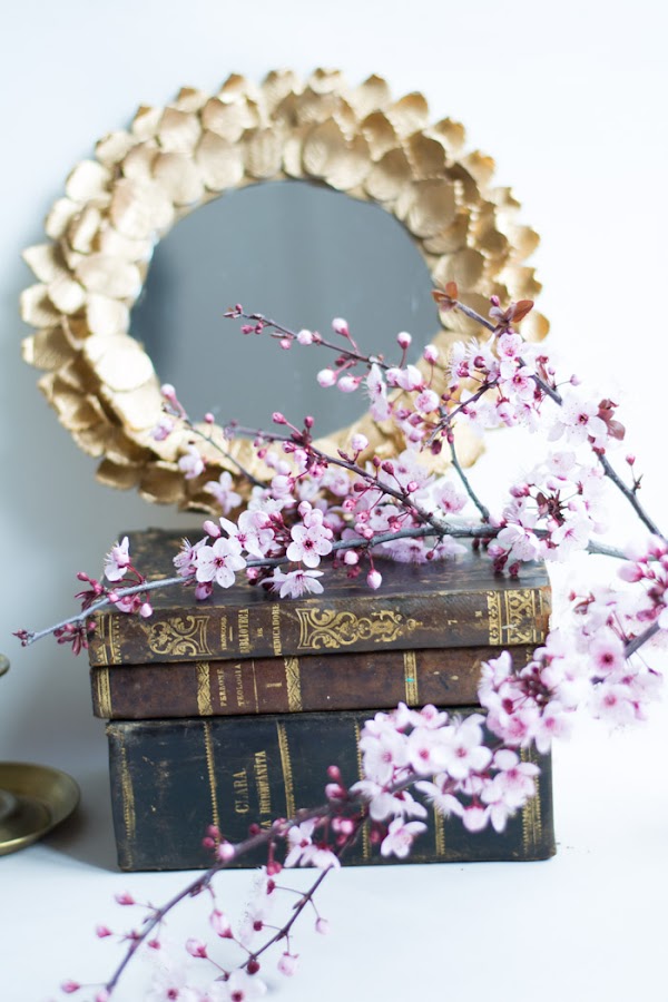 Espejo pasta modelar diy