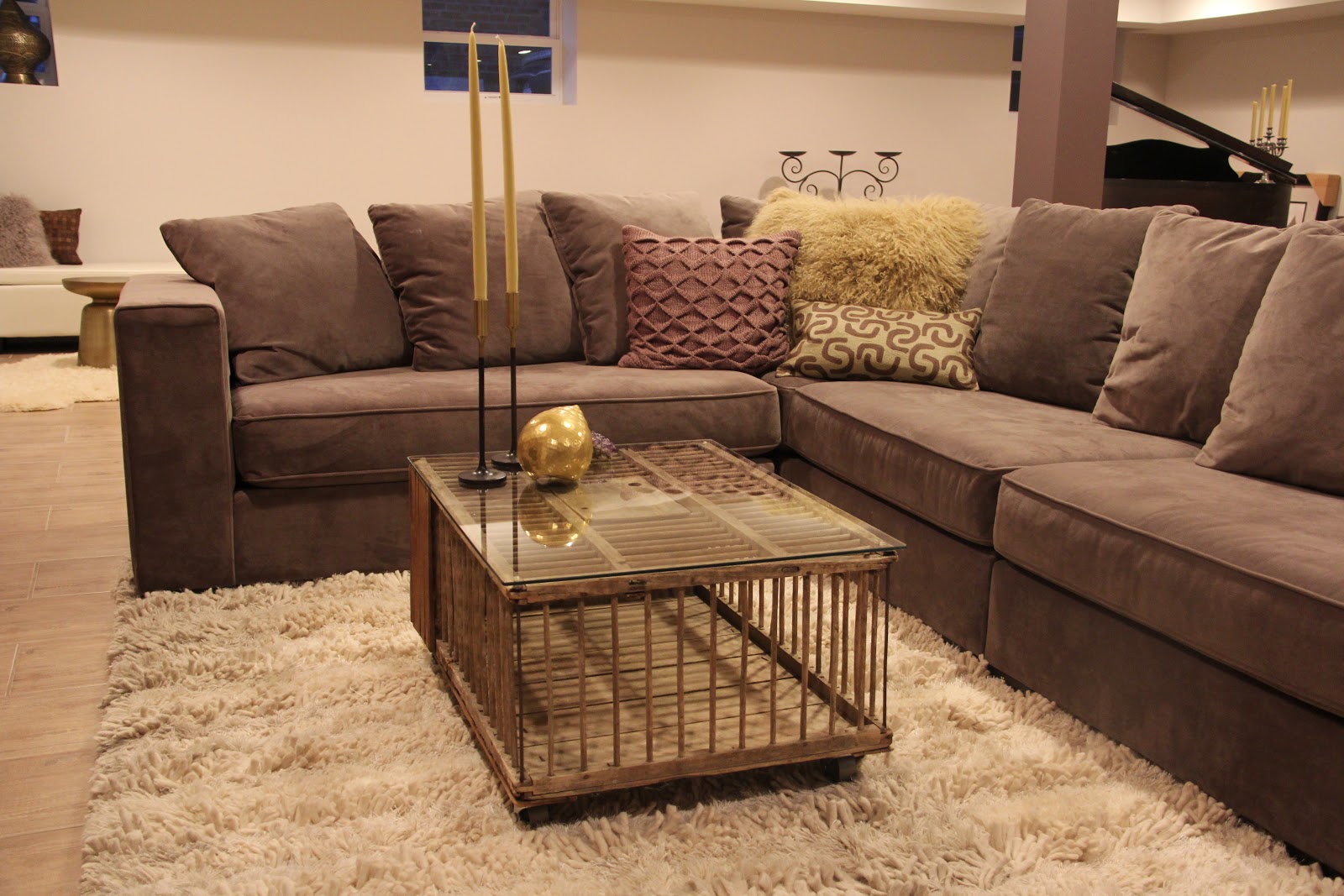 Sheer Serendipity: Chicken coop turned coffee table