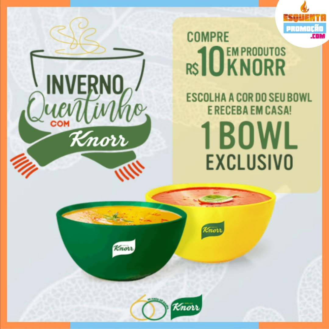 Ganhe Um Bowl Exclusivo Kinorr