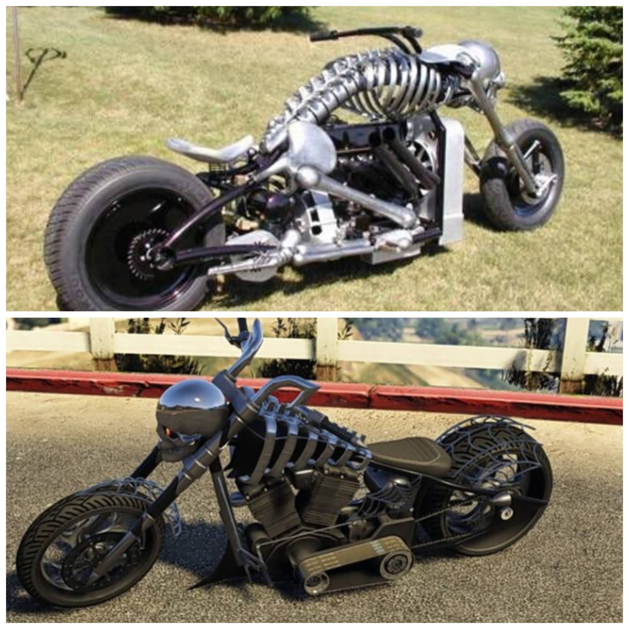 GTA V vehicles in Real Life (bikes)