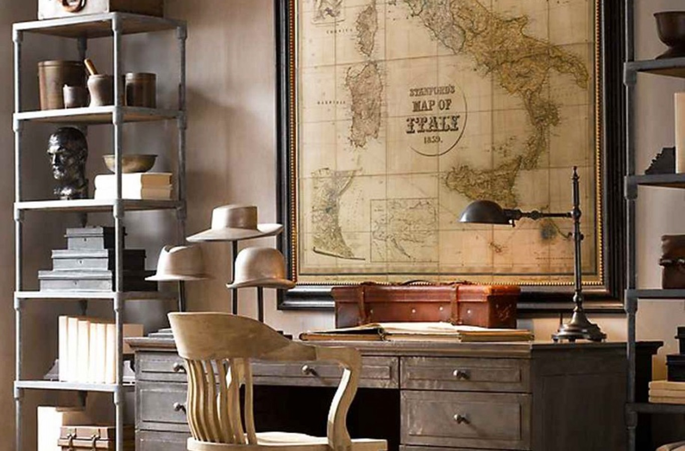 Steampunk Home Dcor Tips To Add Industrial Feeling In Design