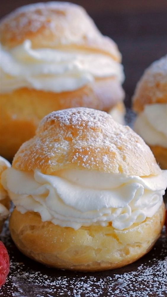 Cream Puffs Recipe - My Simple Delecious Foods