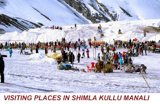 VISITING PLACES IN SHIMLA