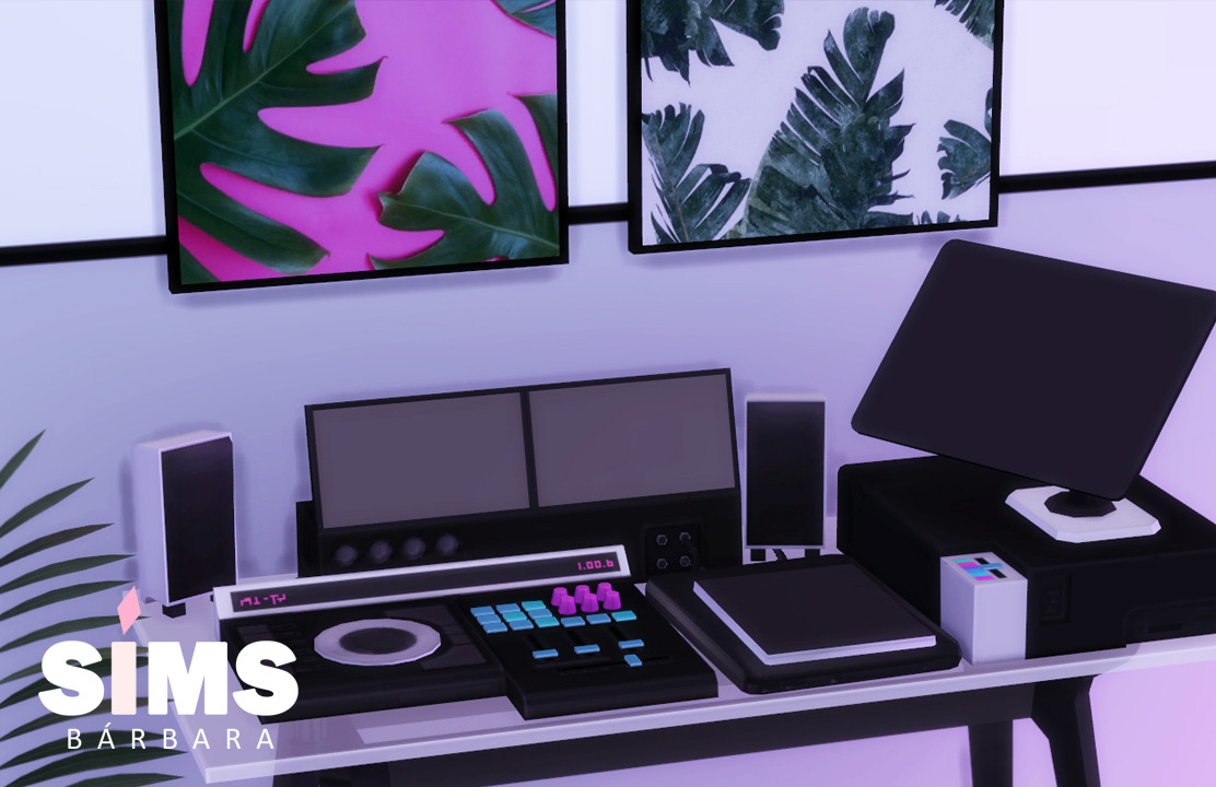 SIMS 4 BARBARA SIMS Music Master Station Bárbara Sims
