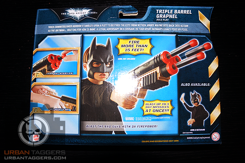 Urban Taggers.: Dark Knight Rises Triple Barrel Grapnel: Errrr