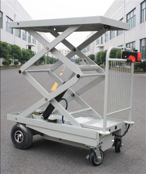 Motorized Platform Carts for Material Handlings