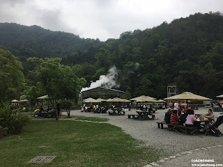 Yilan Attractions | Qingshui Geothermal Park, free hot spring foot bath, fun bamboo basket cooking, there will be a bathing area in the future