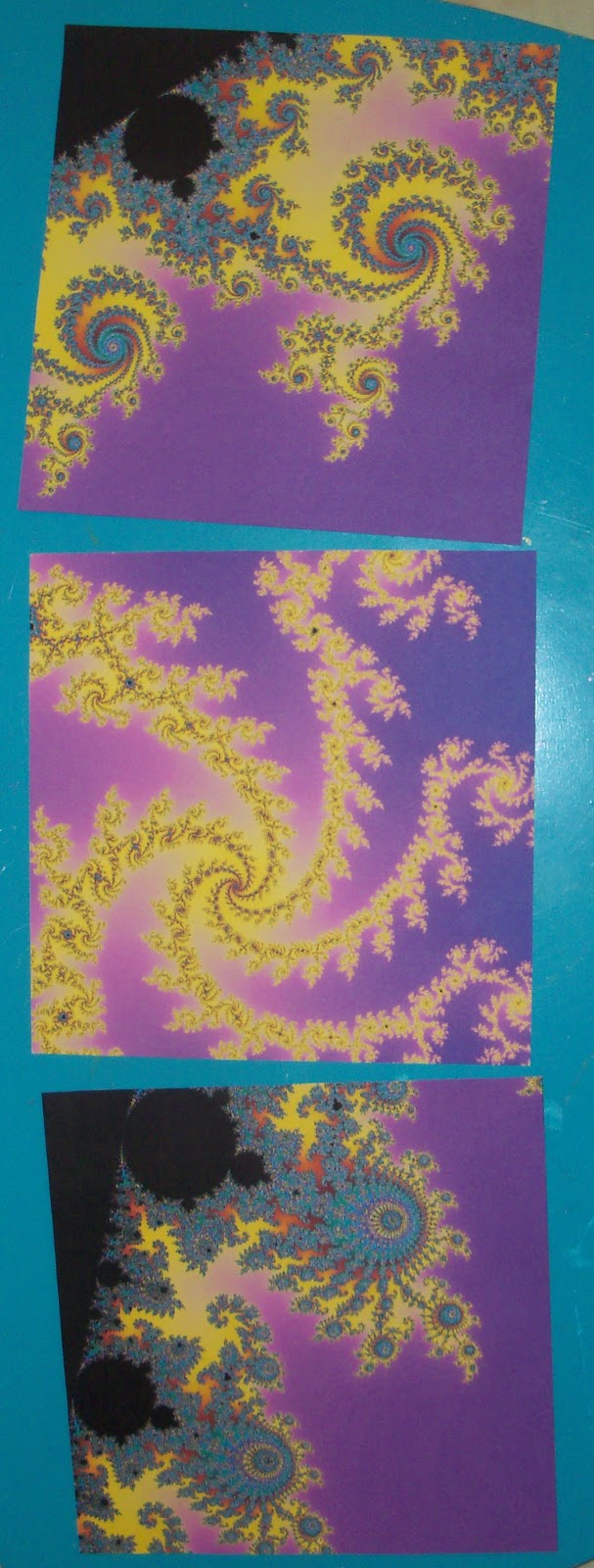 Amber's Craft a Week Blog: Fun Fractal Origami Paper