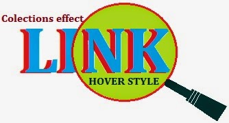 Link hover effect image