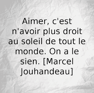 Citation aimer de Marcel Jouhandeau