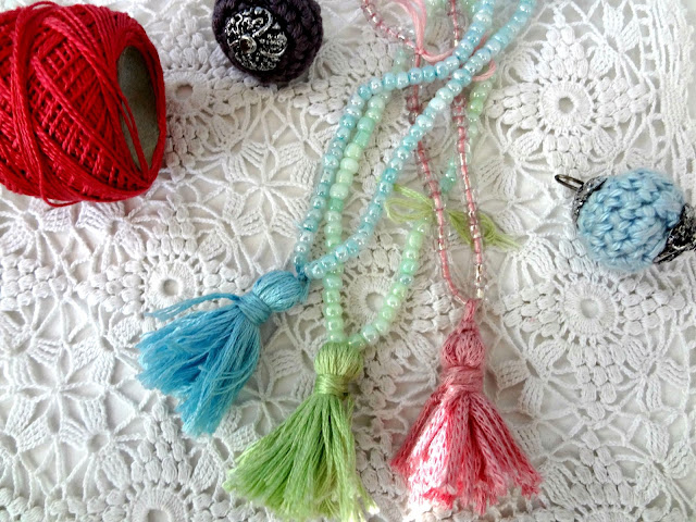 tassel bead bracelets