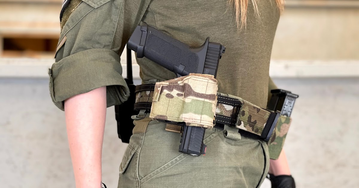 SETUP MULTICAM BELT SETUP! Femme Fatale Airsoft