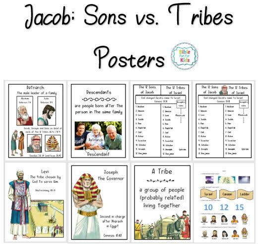 12 Sons Of Jacob Chart