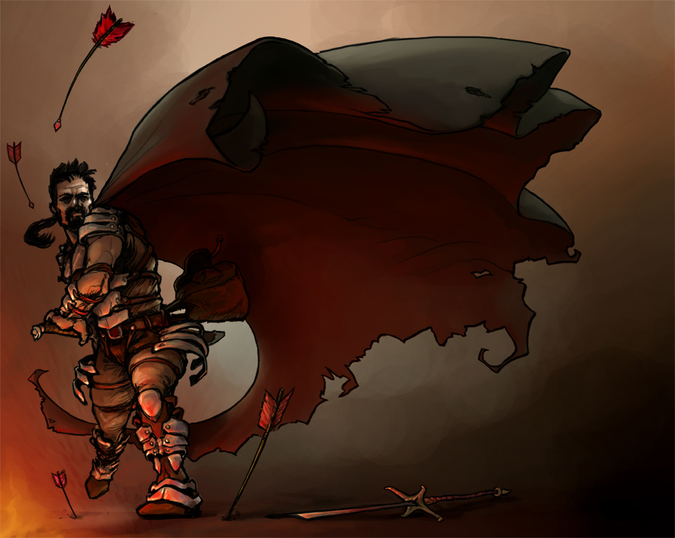 Daniele Del Grosso Guerriero in battaglia