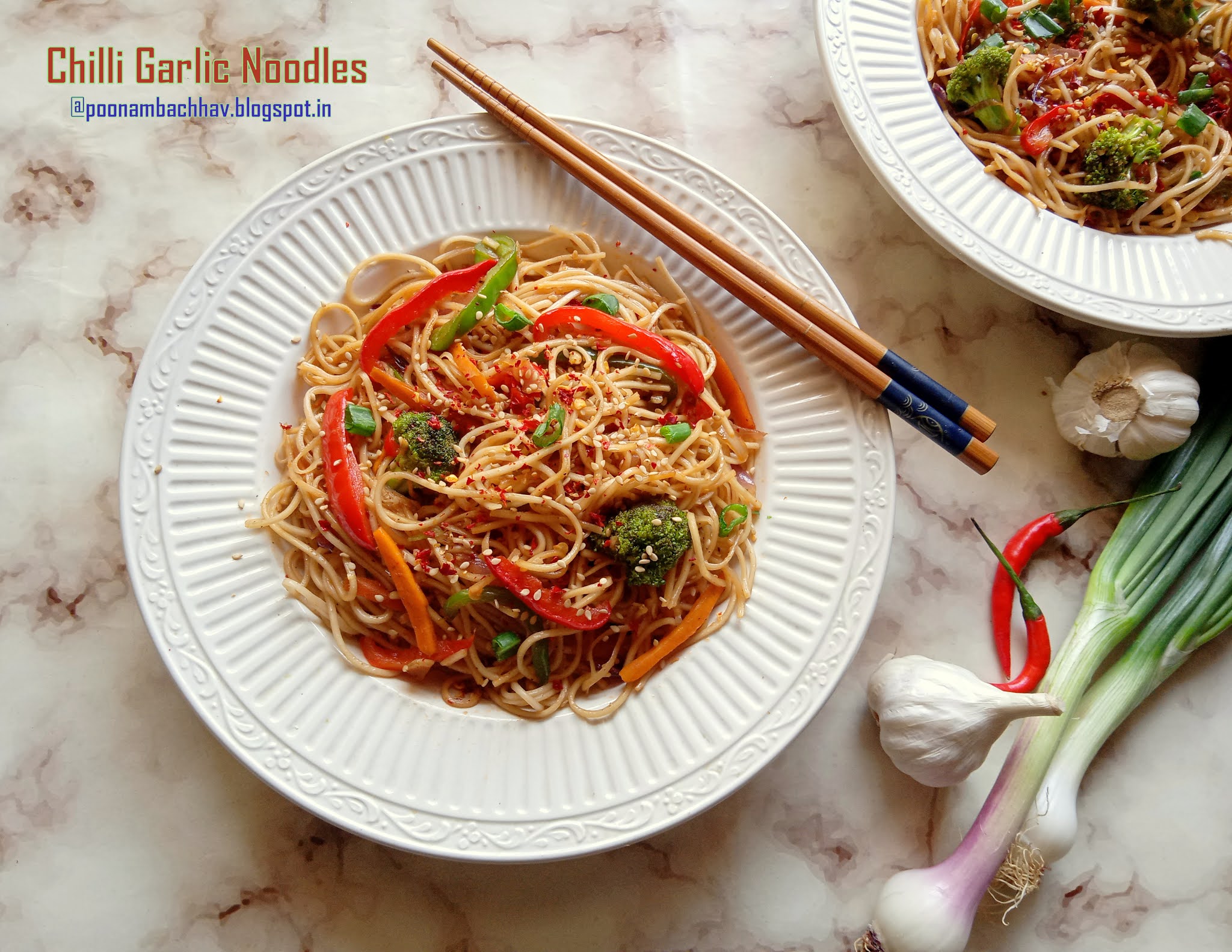 Annapurna Chilli Garlic Noodles Recipe