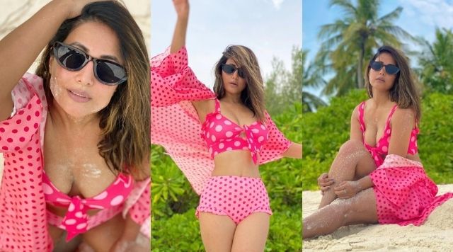 Hina Khan's Enchanting Sexy Beach Look Is Just Mesmerizing.