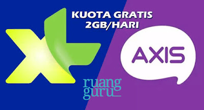 cara kuota gratis xl axis ruangguru