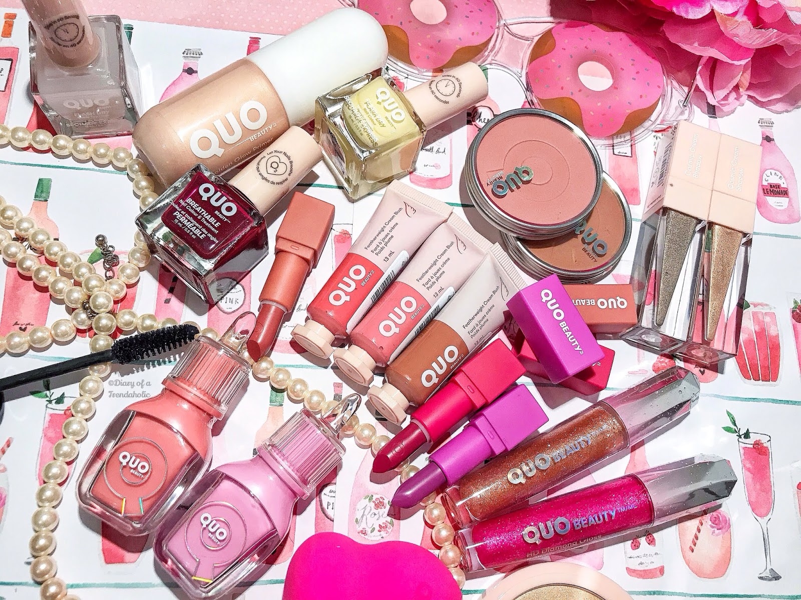 Diary of a Trendaholic Quo Cosmetics Relaunch NEW Beauty Products