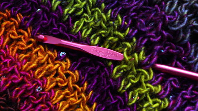 DIY// Free Crochet Pattern// One Skein Crochet Shawl.