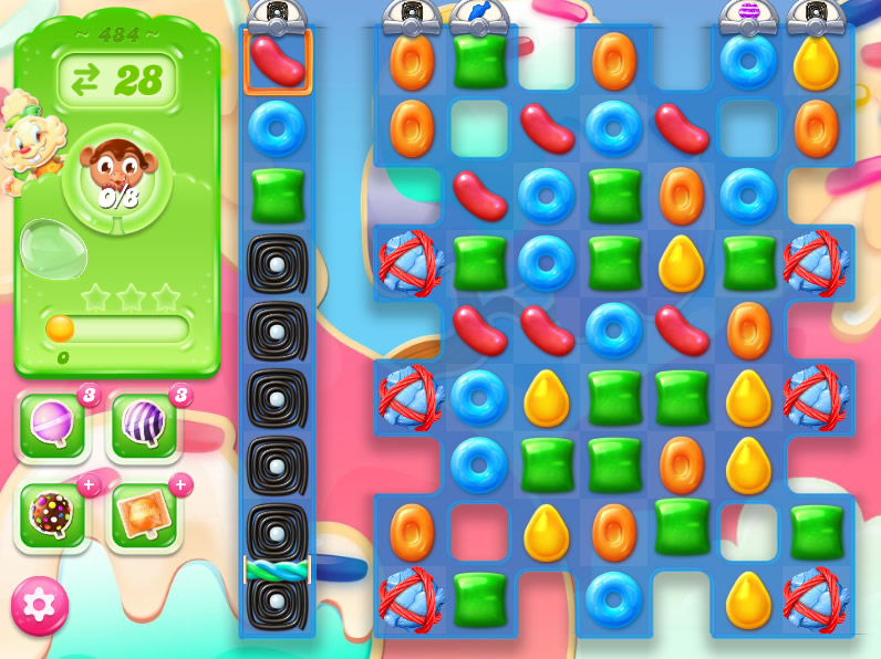 Candy Crush Jelly Saga 484 Candy Crush Jelly Saga 484