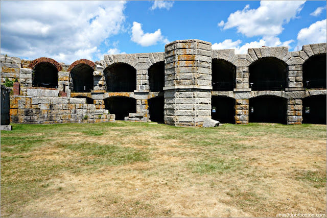 Fuerte Fort Popham en Phippsburg, Maine