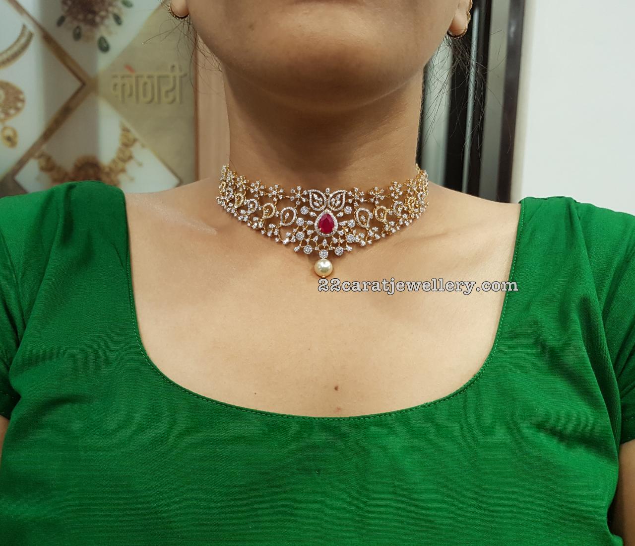 Multiway Diamond Choker by Kothari Jewellery Jewellery Designs