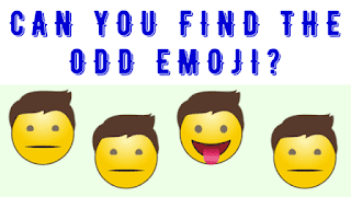 Can you find the Odd Emoji Out?