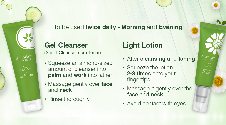 gel cleanser essentials by artistry