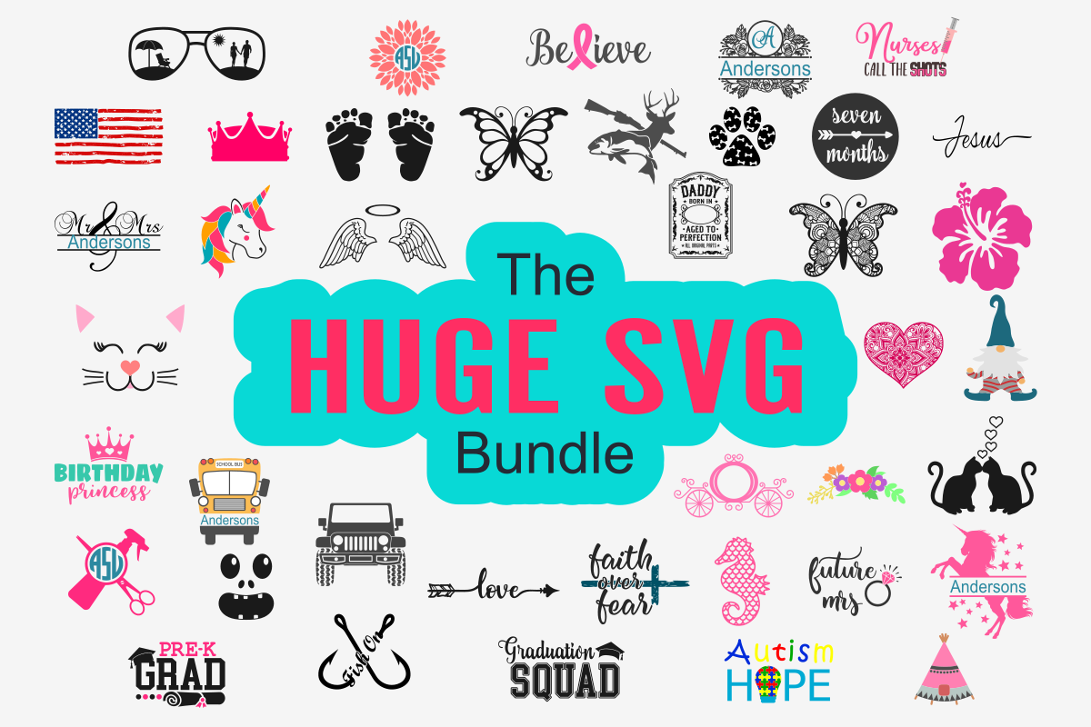 Download Free The Huge SVG Bundle