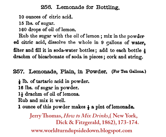 Homemade powdered lemonade mix