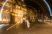 Lightpainting Lichtspuren Lichtkunstfotografie Citylights Hameln Nikon