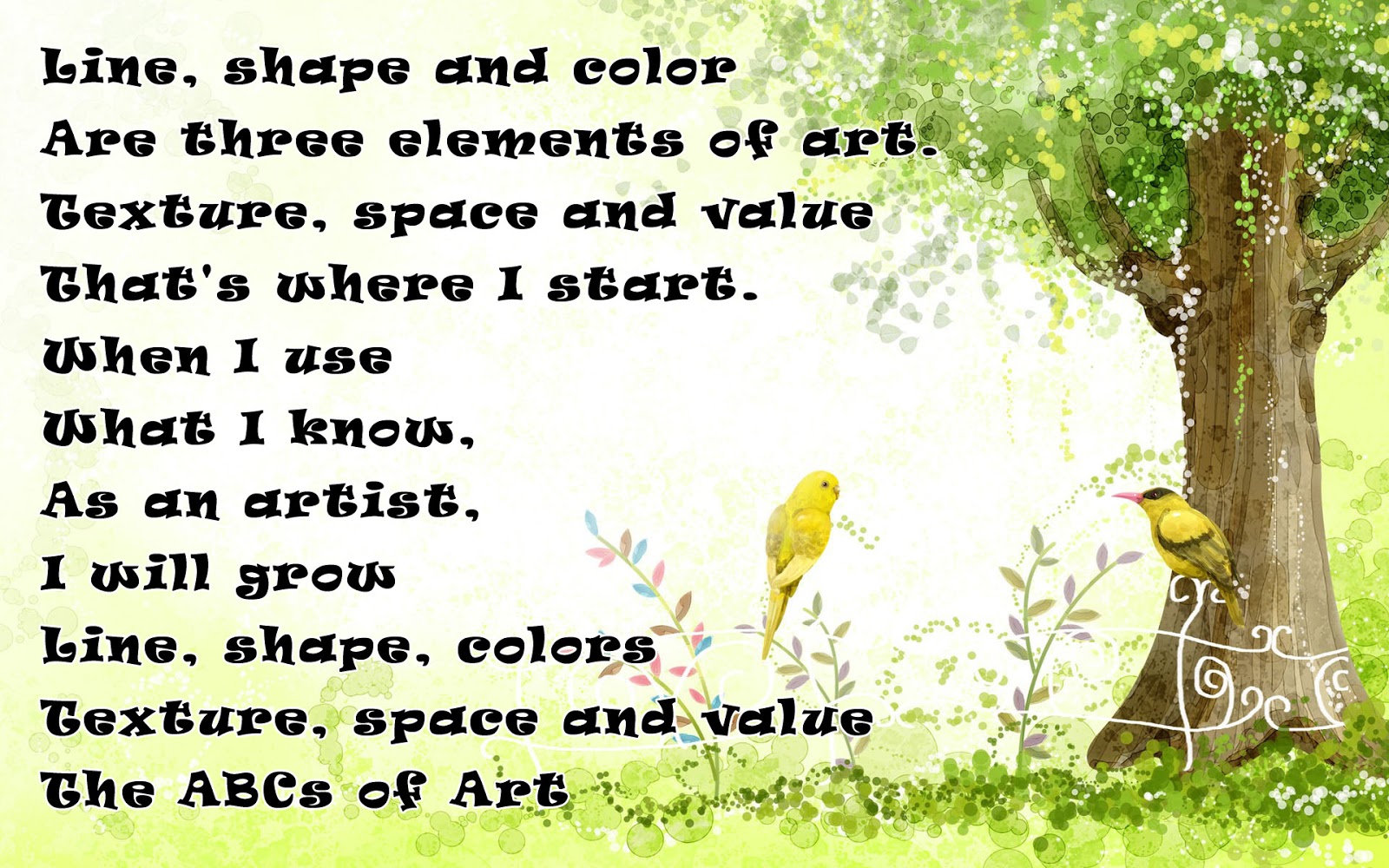 Art Poem With Beautiful Wallpaper - Poetry Likers