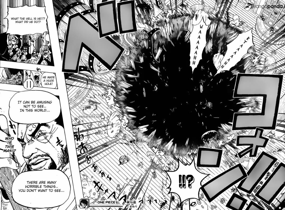 One Piece Chapter 701 English One Piece Naruto Comic Spoilers