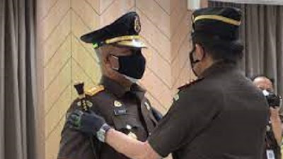 Laksda TNI Anwar Saadi Resmi Jabat Jampidmil Kejagung Setelah Dilantik