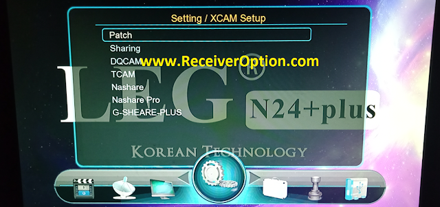 LEG N24+ PLUS 1507 1G 8M NEW SOFTWARE WITH ECAST & DIRECT BISS KEY ADD OPTION