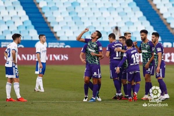 Málaga, Pablo Chavarría y Caye Quintana anotan cada uno su primer gol malaguista