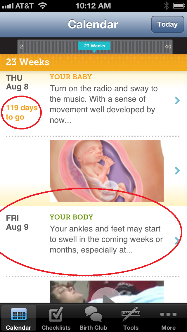 The Bacon Mama BabyCenter Updates