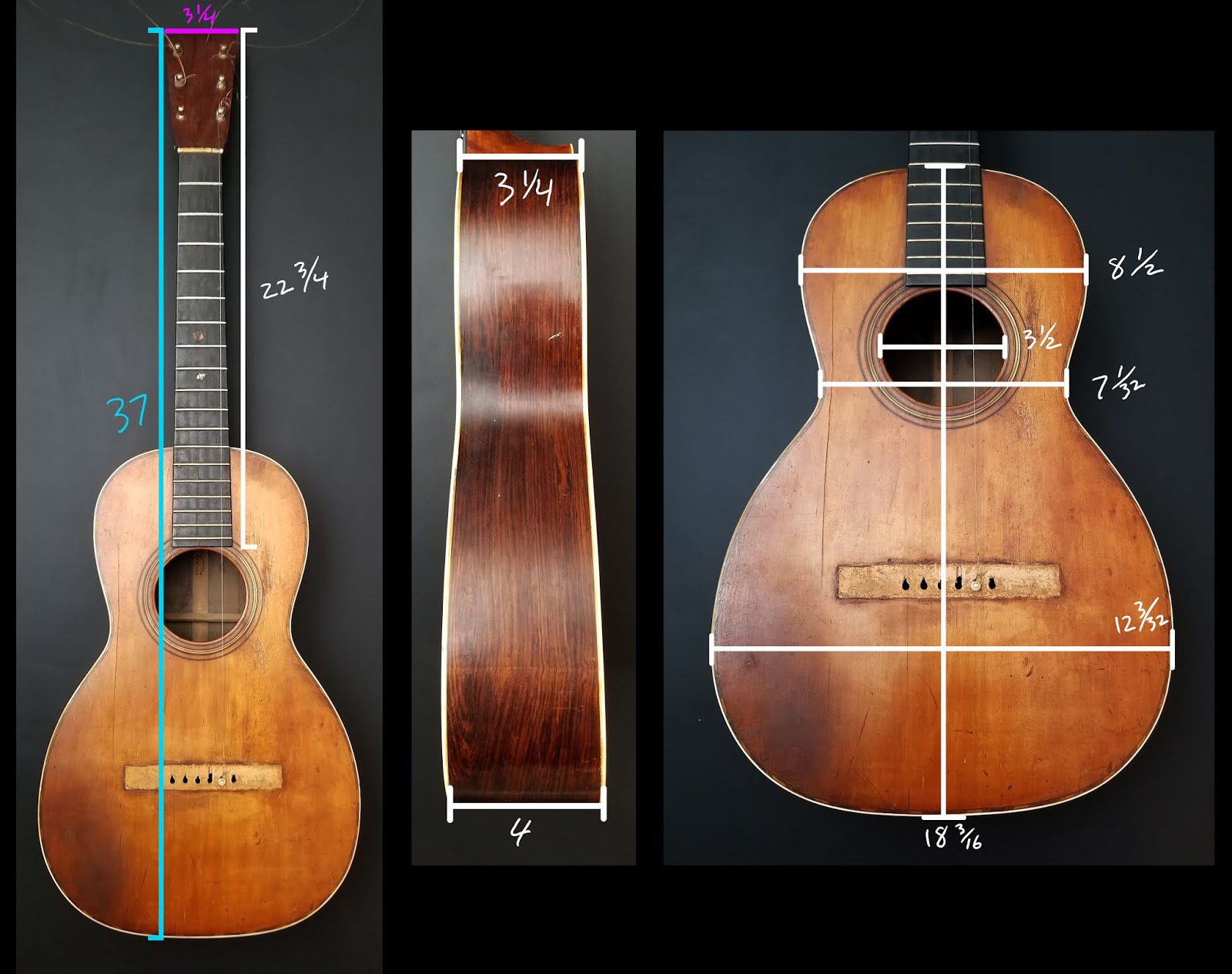 1800's Martin Guitar