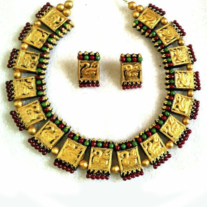 Terracotta jewellery designs