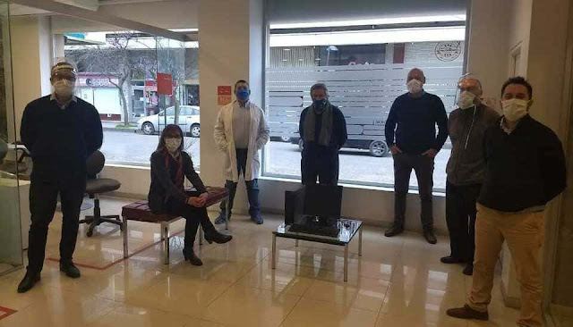 Donación Banco Galicia La sucursal Balcarce del Banco Galicia donó tres equipos informáticos al hospital