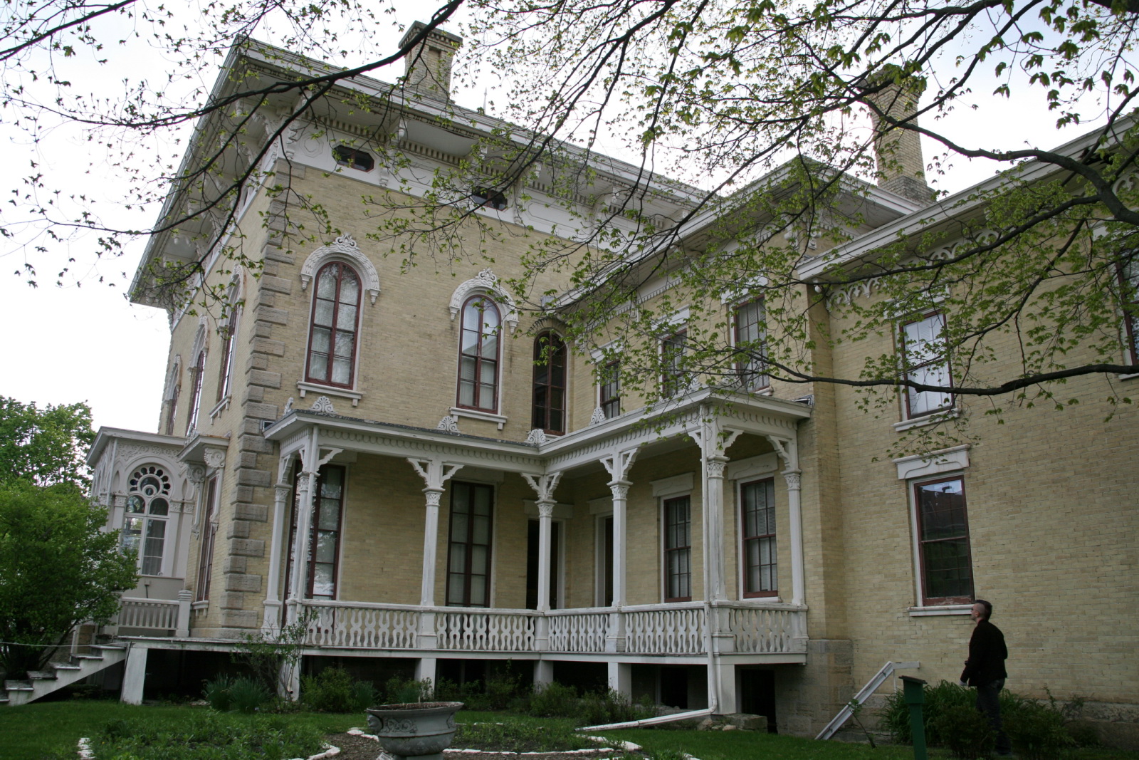 The Picturesque Style Italianate Architecture The William Tallman House, Janesville, WI
