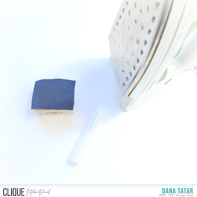 Embossed Velvet Tag Clique International
