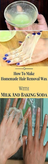 How to Make Homemade Hair Removal Wax with Milk and Baking Soda