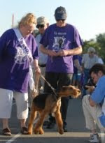 At my mommy's cancer walk