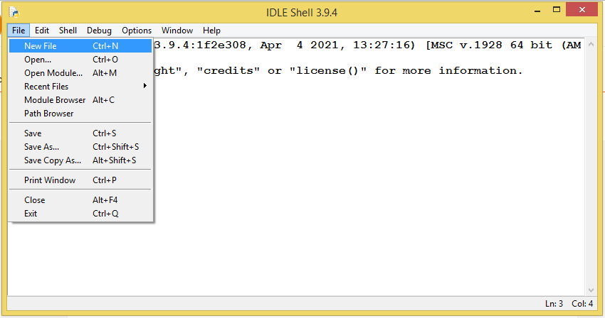Hello World Program in Python