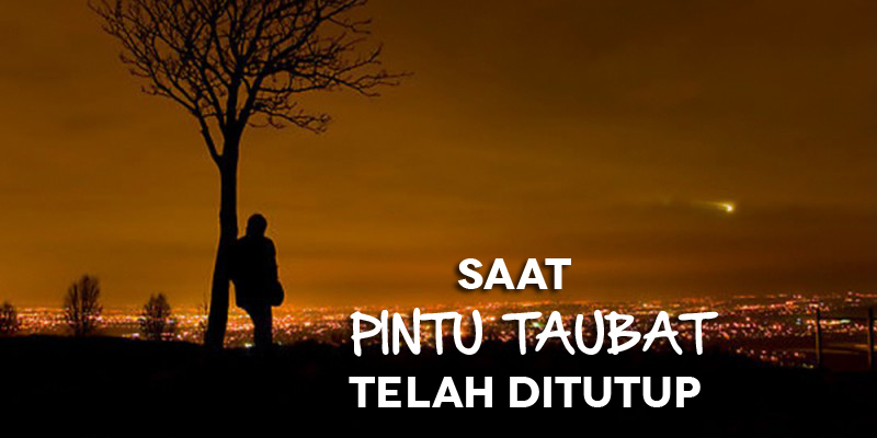 MATAHARI TERBIT DARI BARAT