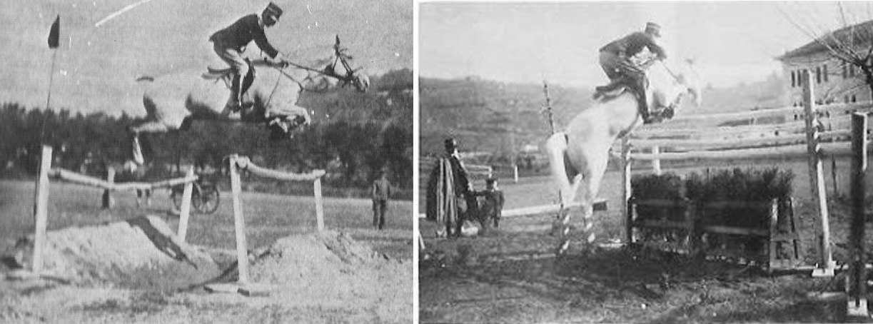 Italian Cavalry School through old photographs  1906 - 71