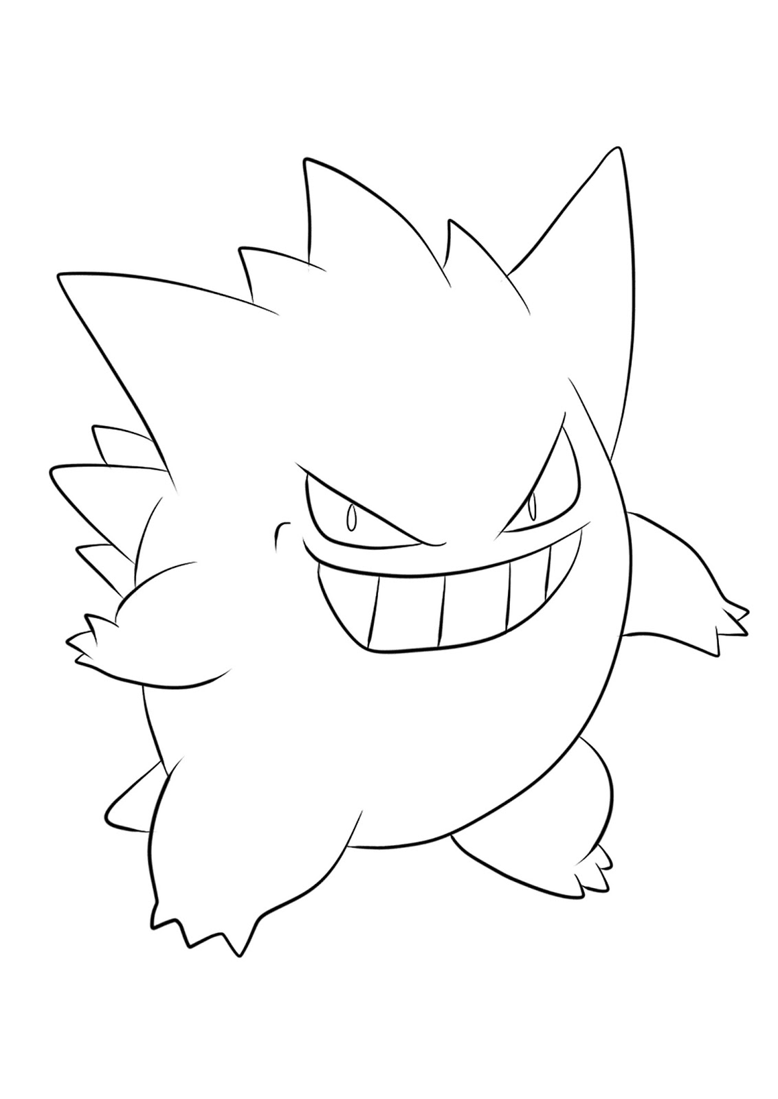Pokemon Gengar Coloring Pages Free Pokemon Coloring Pages Pokemon Gengar Coloring Pages Free Pokemon Coloring Pages
