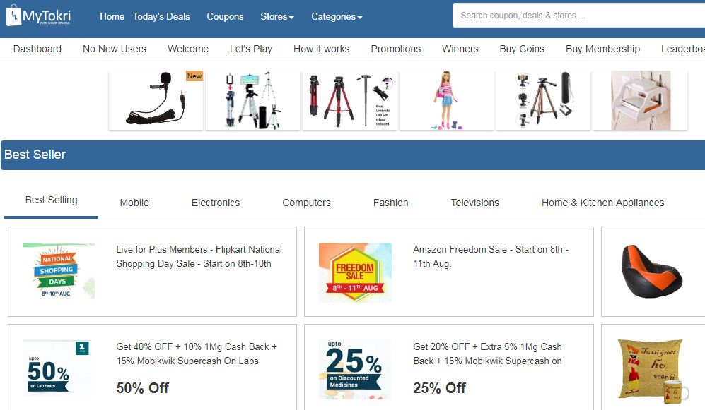 Shop any item Rs.20 only. World's Cheapest Shopping Site